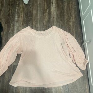 Light pink old navy blouse